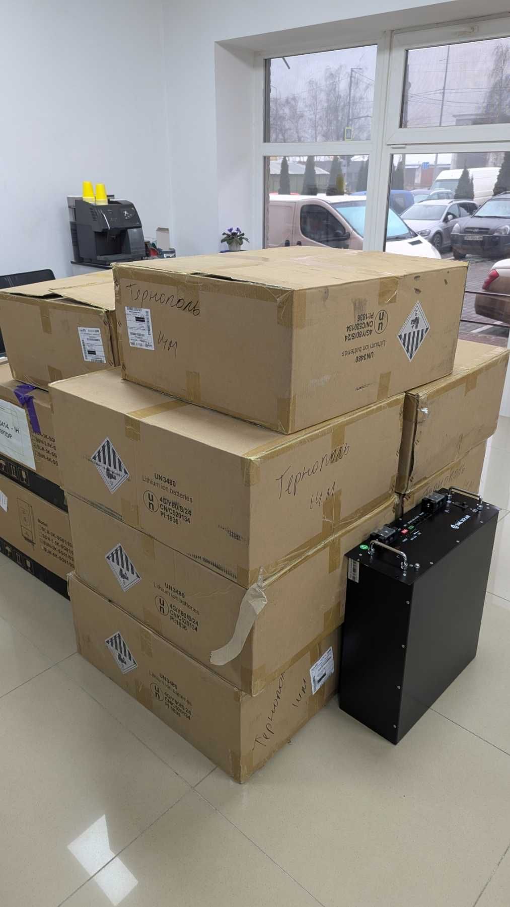 Акумуляторна батарея LiPO4 51.2 кВт/г