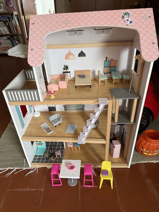 Casa de brincar pouco uso