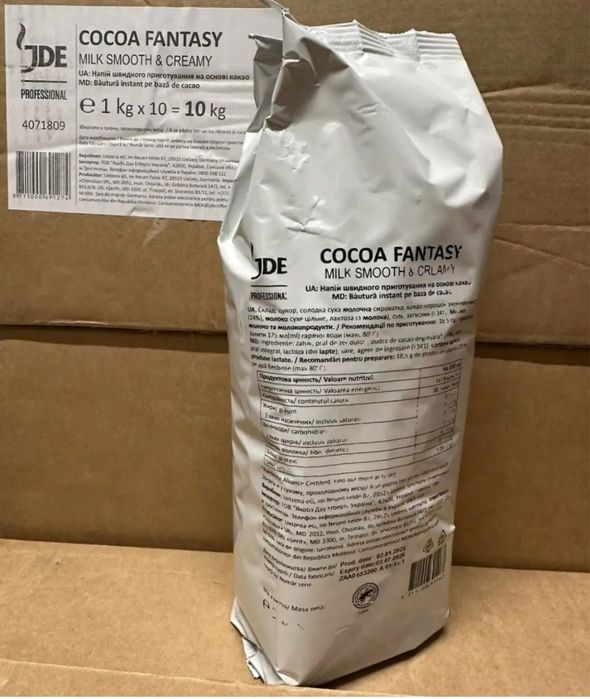 Какао Jacobs Cocoa Fantasy Milk Smooth & Creamy 1000 г