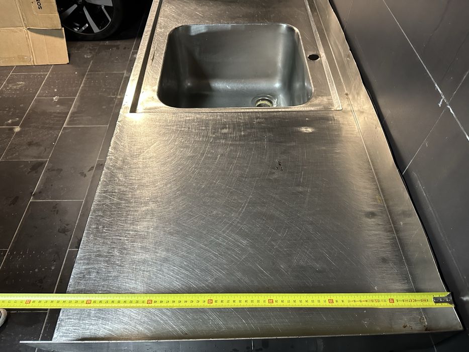 Bancada Inox com Pio