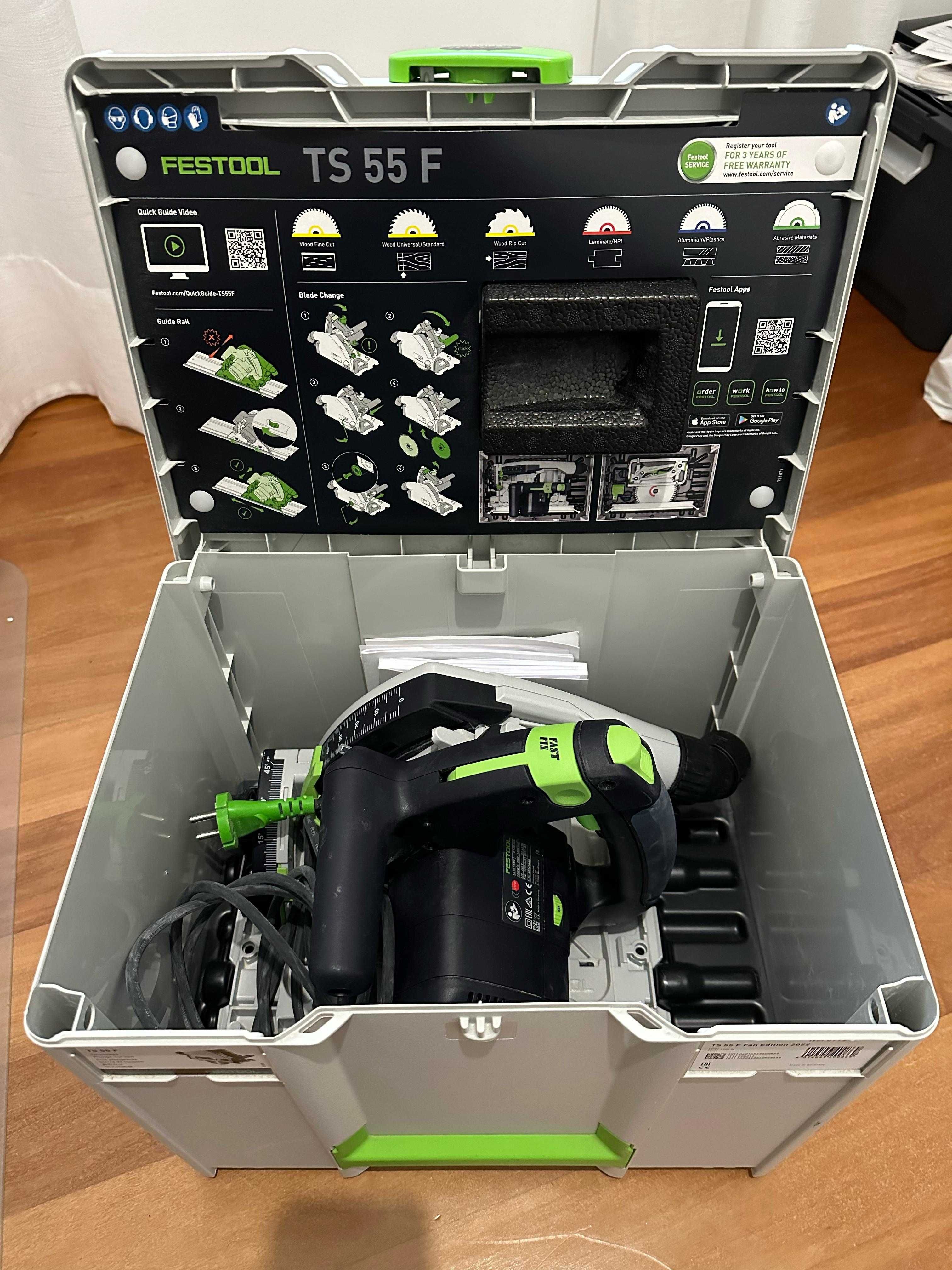 Conjunto máquinas e utensílios festool com garantia