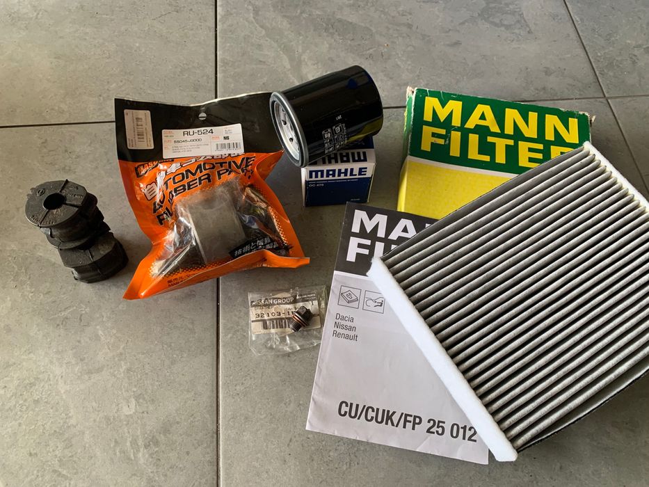 Ціна за все Нові запчастини комплект ТО Nissan Qashqai Xtrail Rogue