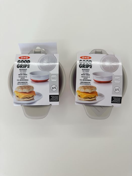 Conjunto de Moldes para Ovos no Microondas Oxo Novo