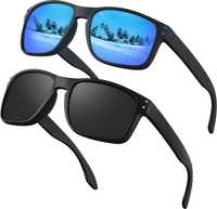 Nowe 2pack okulary przeciwsłoneczne polaryzacyjne leding&best