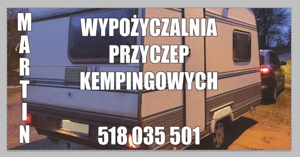 Wypożyczalnia przyczepy kempingowych Kemping