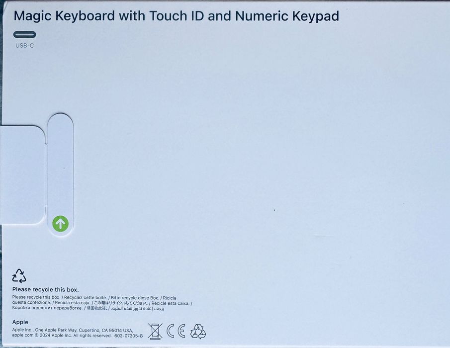 Apple Magic Keyboard com Touch ID/Impressão Digital e Teclado Numérico
