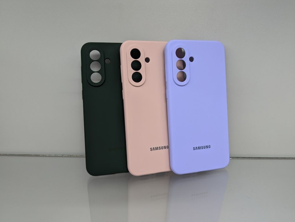Топ! Samsung A56 Премиум софт тач с логотипом чехол чохол