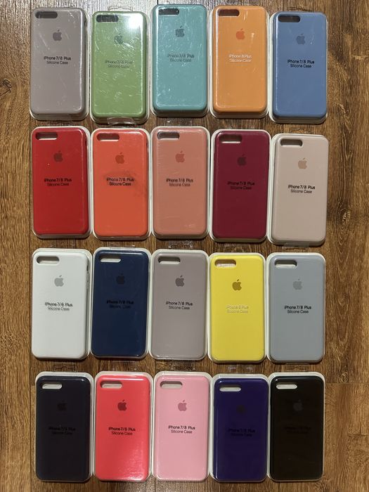 Продам чохли Silicone Case  на Iphone 7 Plus/8 Plus.