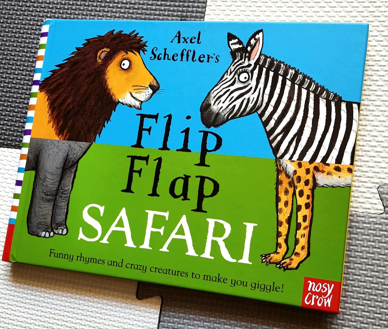 Axel Scheffler's Flip Flap Safari kreatywna książka po angielsku