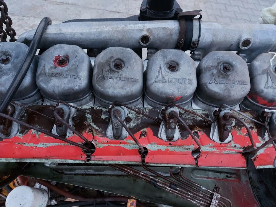 Silnik deutz f6l912 przystawka  sprzęgło pompy hydraulicznej kryza