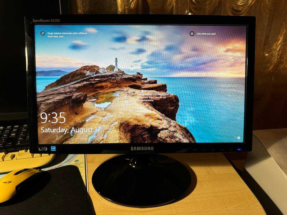 Монітор 18.5" Samsung S19A300N (LS19A300NS)