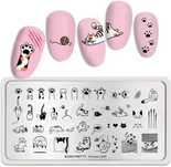 Wyprzedaż Animal BP-L003 blaszka stempel born pretty koty do paznokci
