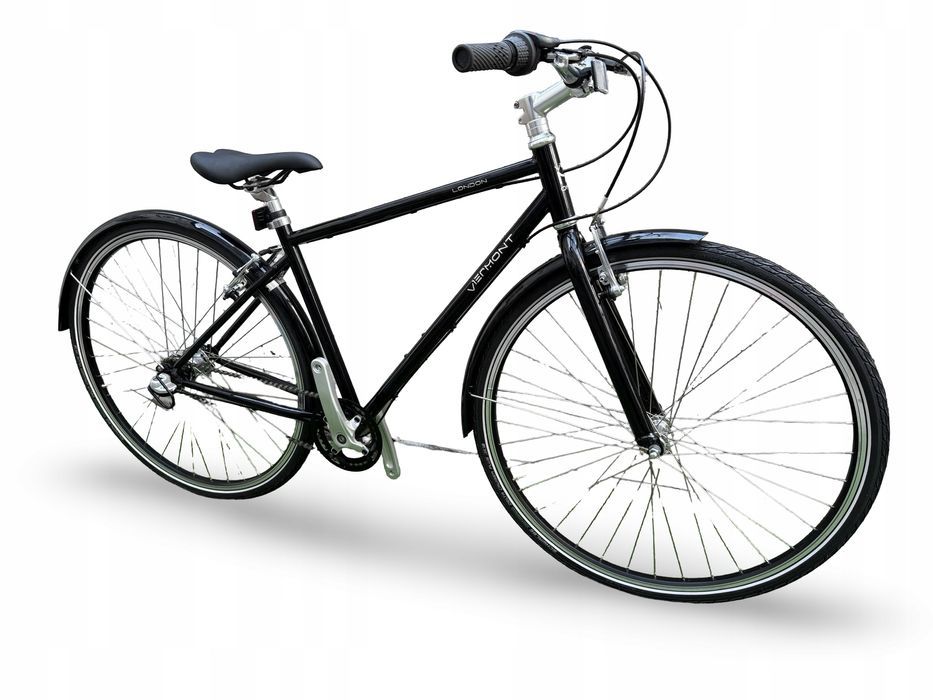 Rower Miejski VERMONT LONDON Shimano NEXUS 3S Lekki Aluminiowy RETRO