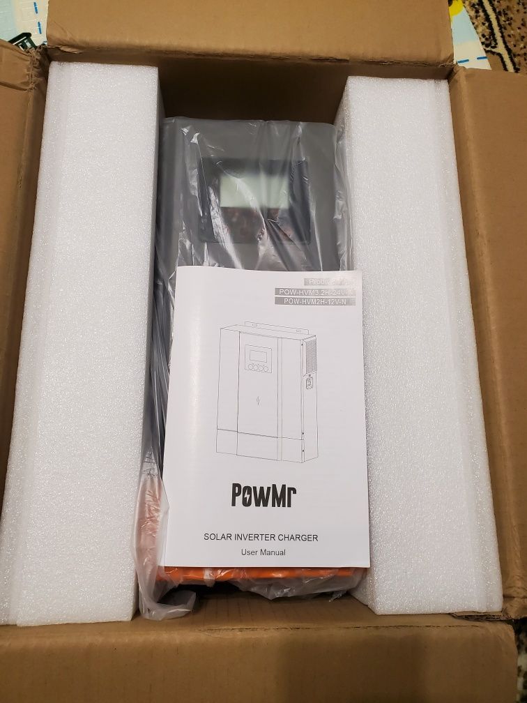 Гібридний інвертор Powmr 3.2 3000w 24v новий