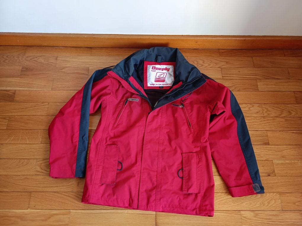 Casaco Menino Deeply 11-12 vermelho e azul