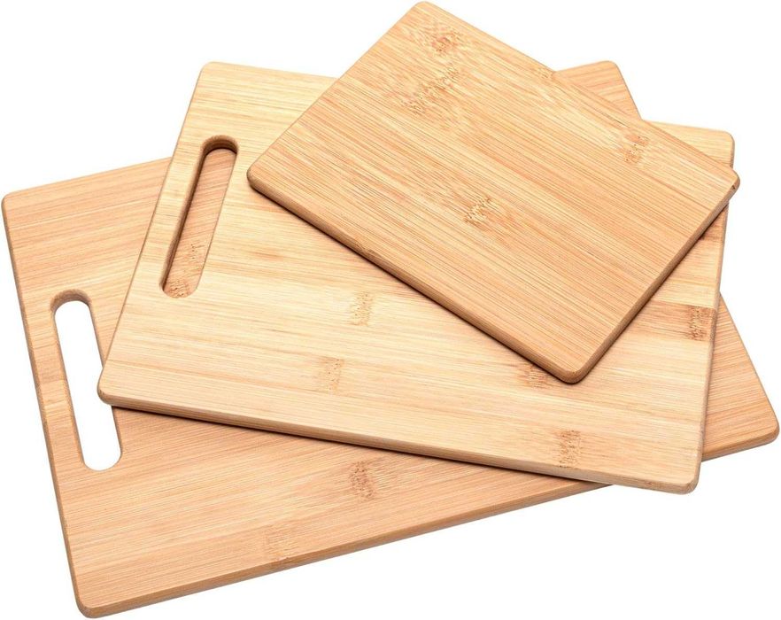 Bambusowe deski do krojenia 3 szt. trwałe drewna Bamboo ECO Friendly