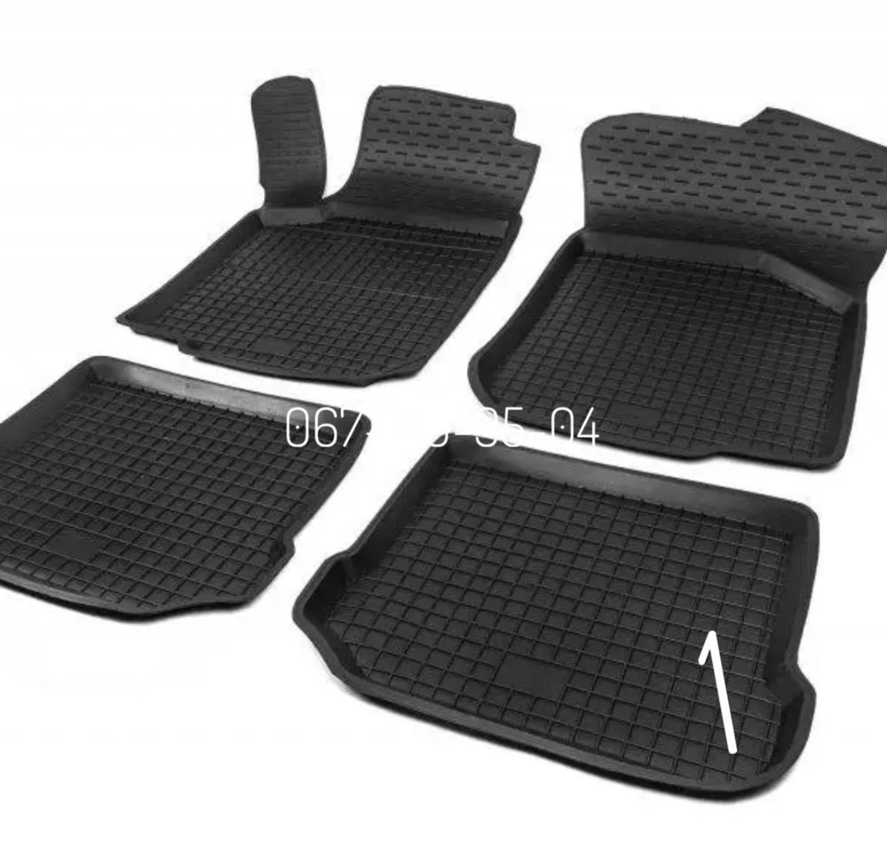 Коврики с высоким бортом Volkswagen B5 B6 Tiguan VW Caddy 3