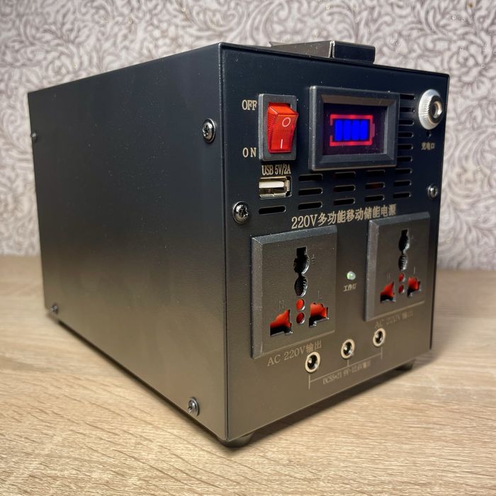 Портативна електрична зарядна станція Li-Pol 220V 500 Вт повербанк