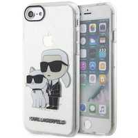 Etui Karl Lagerfeld dla iPhone 7/8/SE Transparent Hardcase Glamour