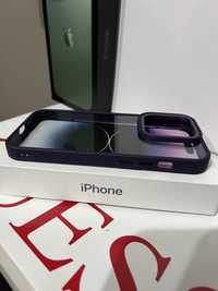 Чехол Iphone 14 pro deep purple, 14 pro max black, top качество