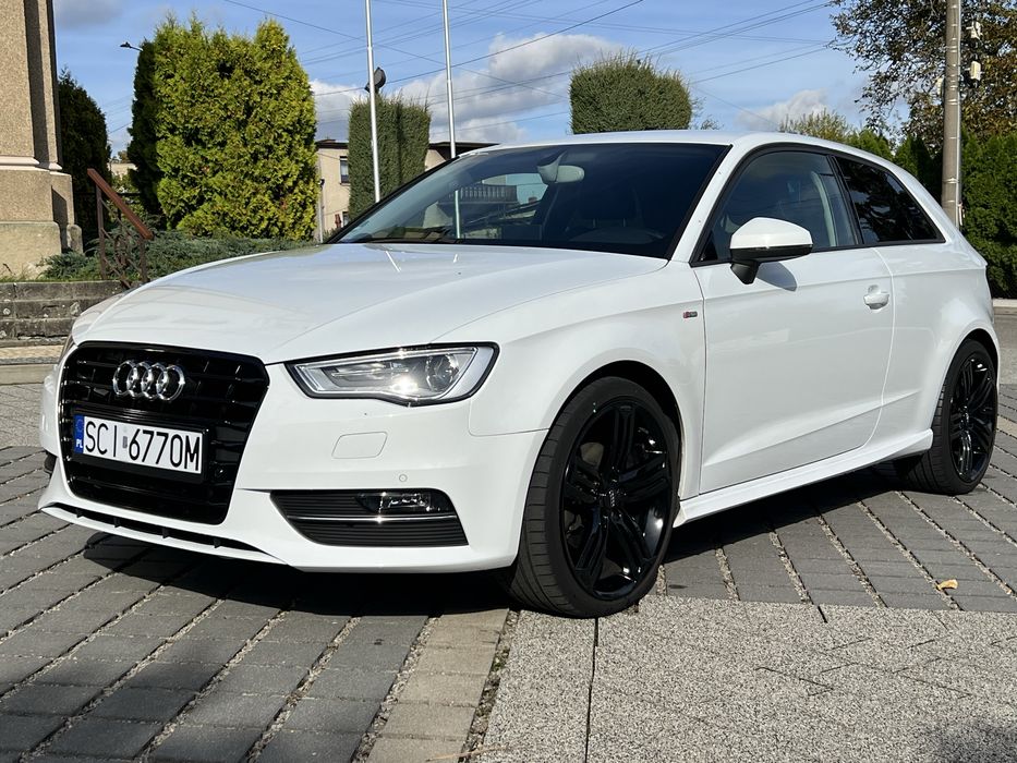 Audi A3 8v S-Line 2014  1.6 Tdi Bardzo dobre wyposażenie