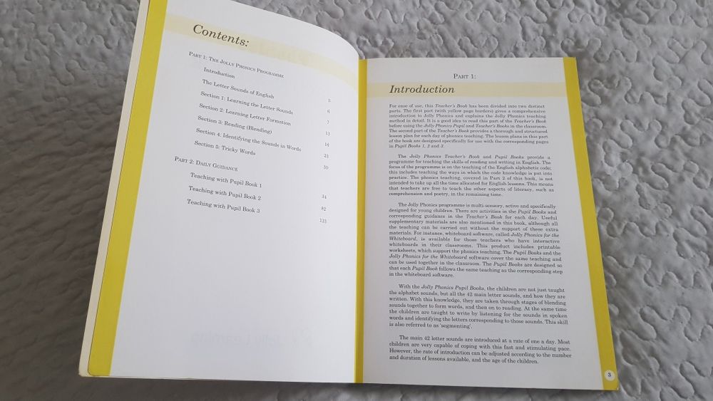 Jolly Phonics książka  nauczyciela.
