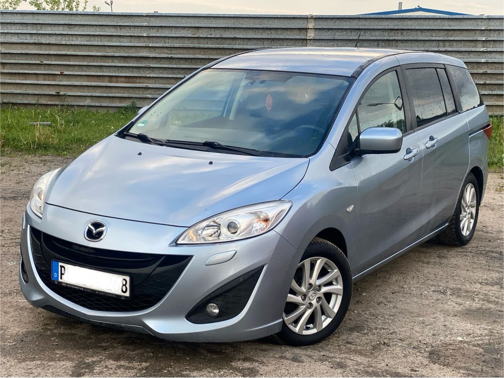 Mazda 5 1.6 HDI 7 Osob Nawi Xenon  Klimatronik Alu WZOROWA NIEMCY
