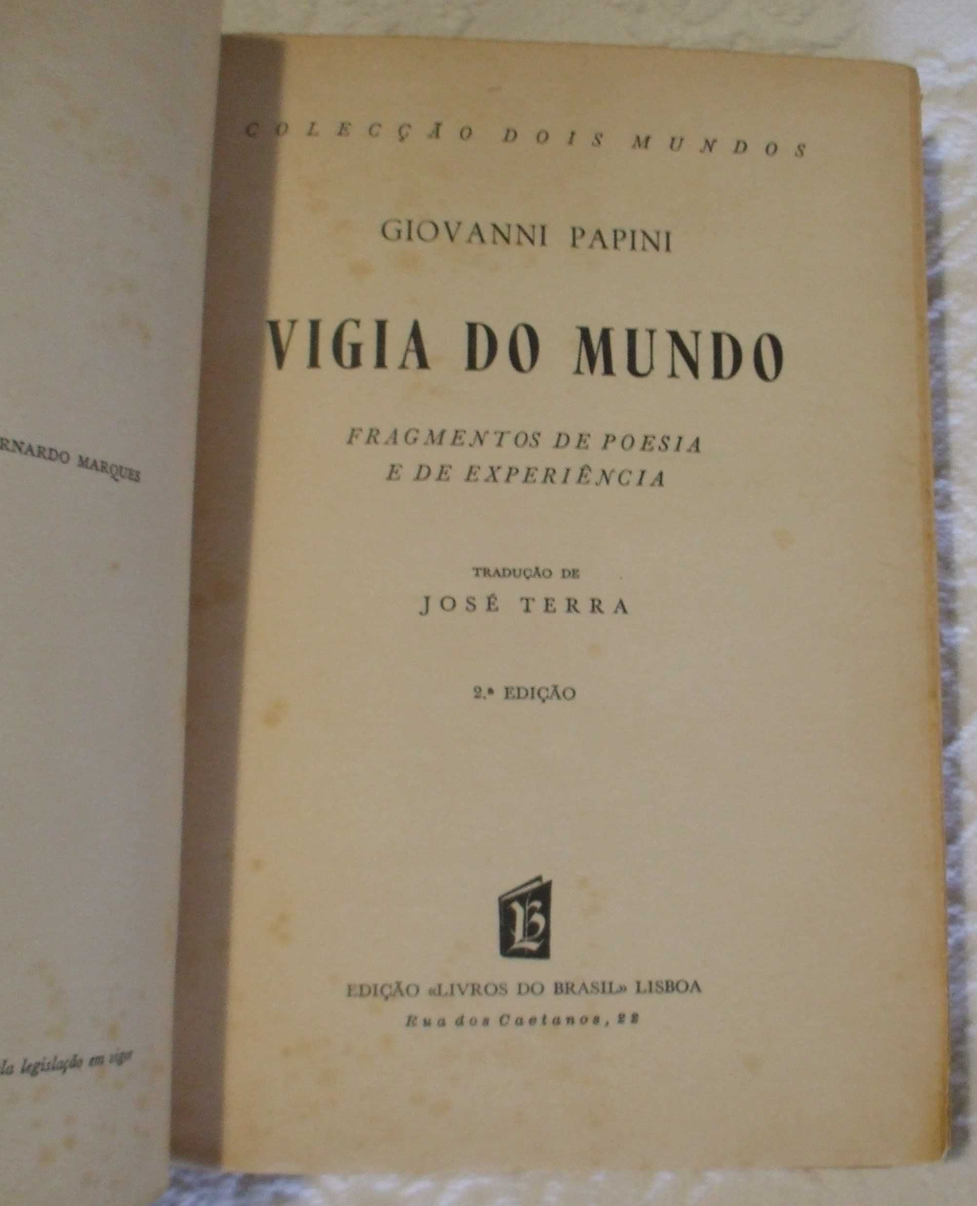 Vigia do Mundo, Giovanni Papini