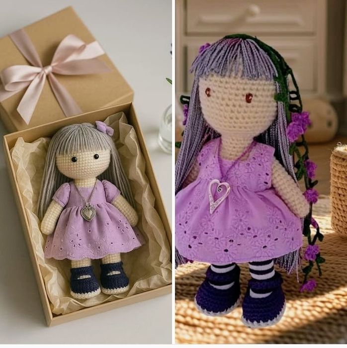 Ręcznie robiona lalka