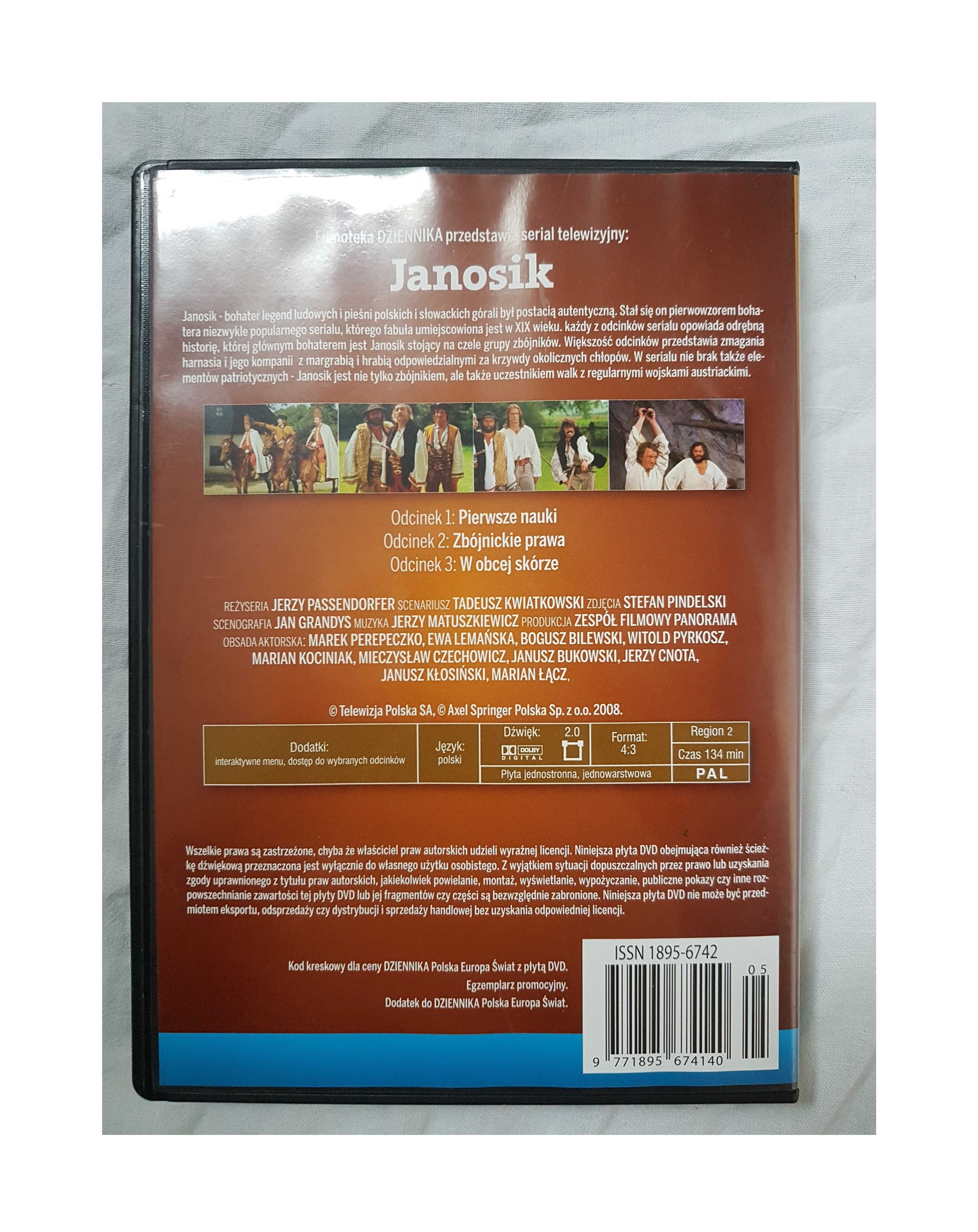 Janosik - serial DVD - 2 płyty - 6 odcinków
