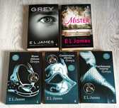 5x E L James Pięćdziesiąt twarzy Greya Ciemniejsza strona Grey Mister