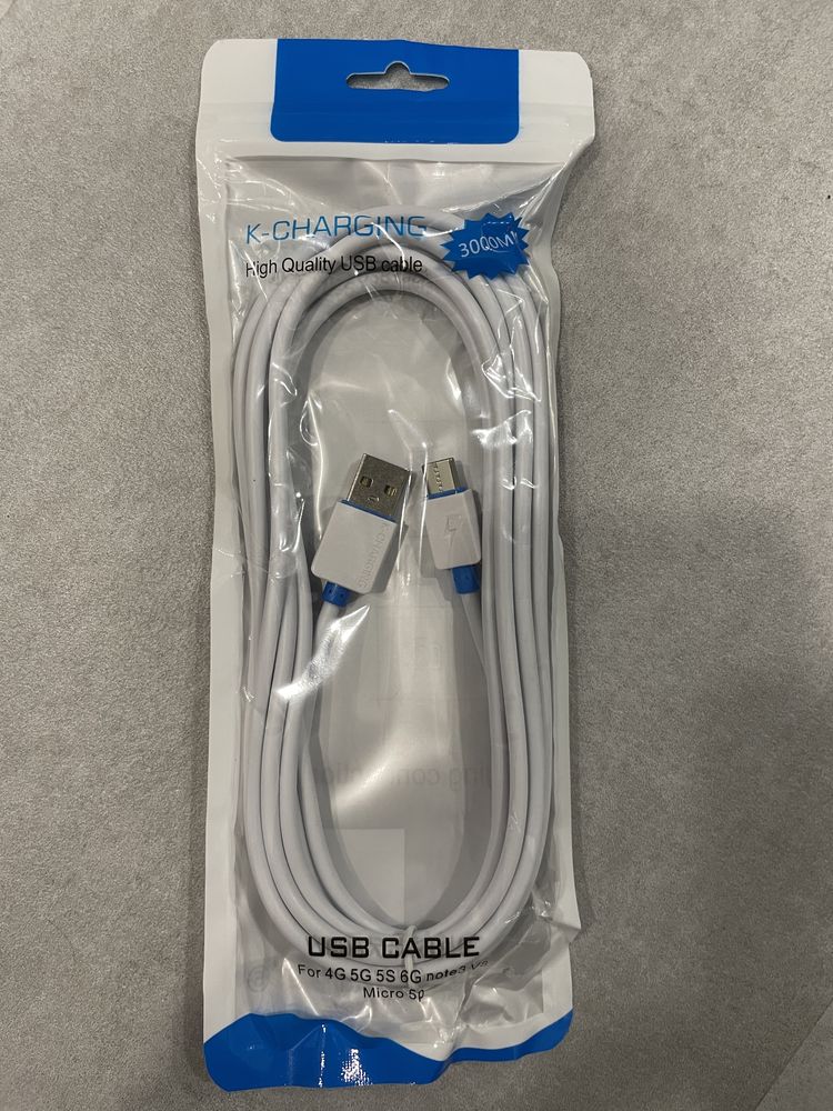 2 x Kabel USB - USB Typ C , 3 m