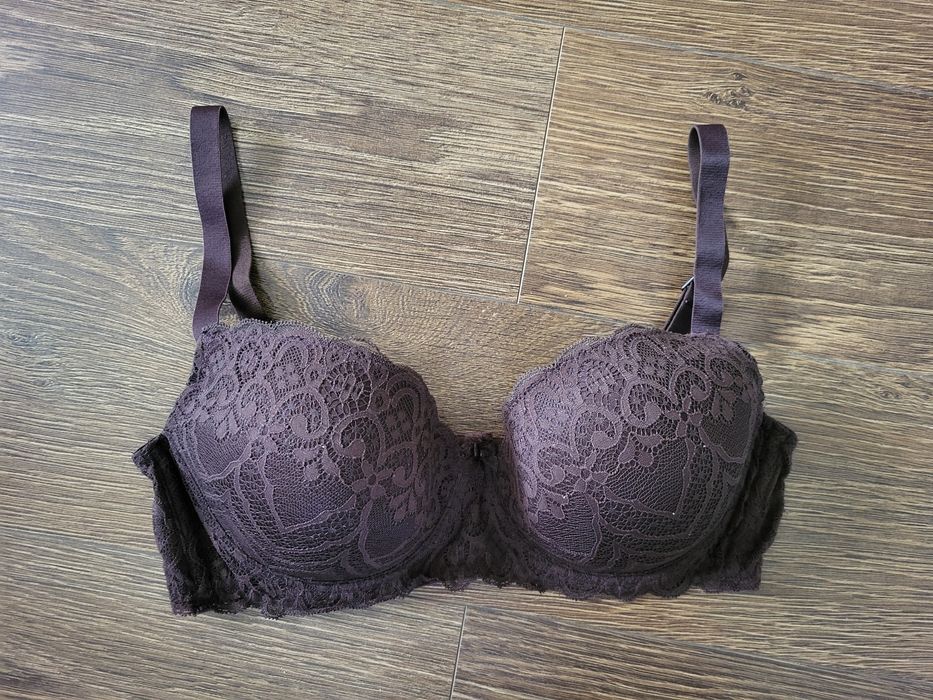 Brązowy biustonosz Intimissimi 75C, 4-stopniowa regulacja, bdb+ stan