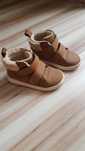 Ocieplane buty do kostki, H&M, zapinane na rzep, r. 22