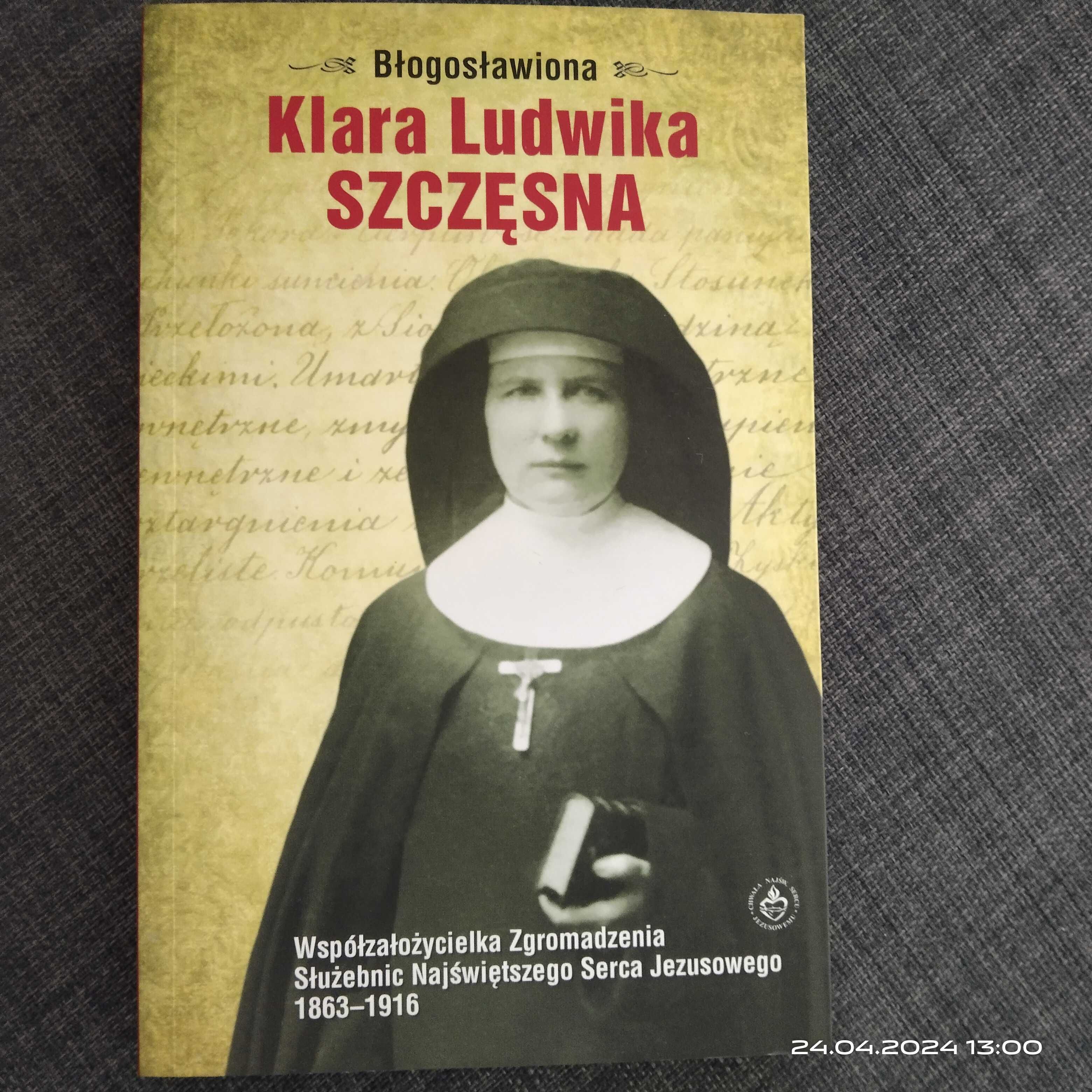 Książka "Błogosławiona Klara Ludwika Szczęsna"