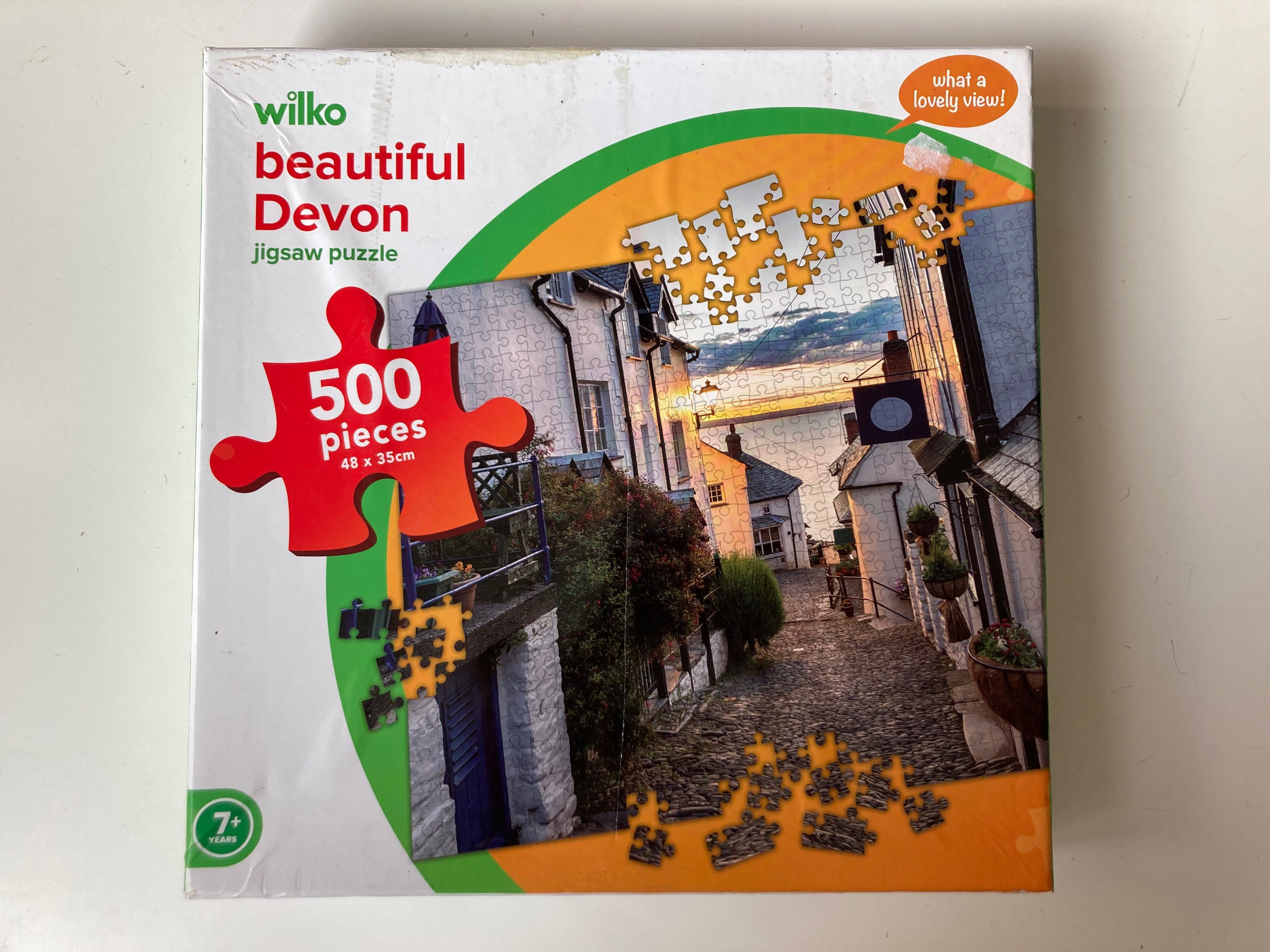 Puzzle 500 widok, ulica, wilko