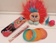 maskotka Snooks, figurka Zelfs, piórni + 2 gratisy Super zestaw