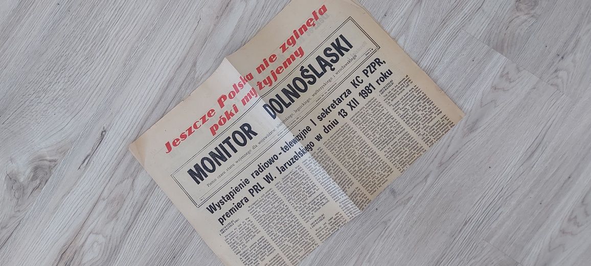 Monitor Dolnośląskie Stan Wojenny 1981
