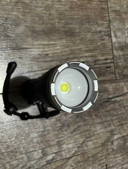 Ручний тактичний ліхтарик BL-A75-P90, Zoom, Type-c, 5 режимів
