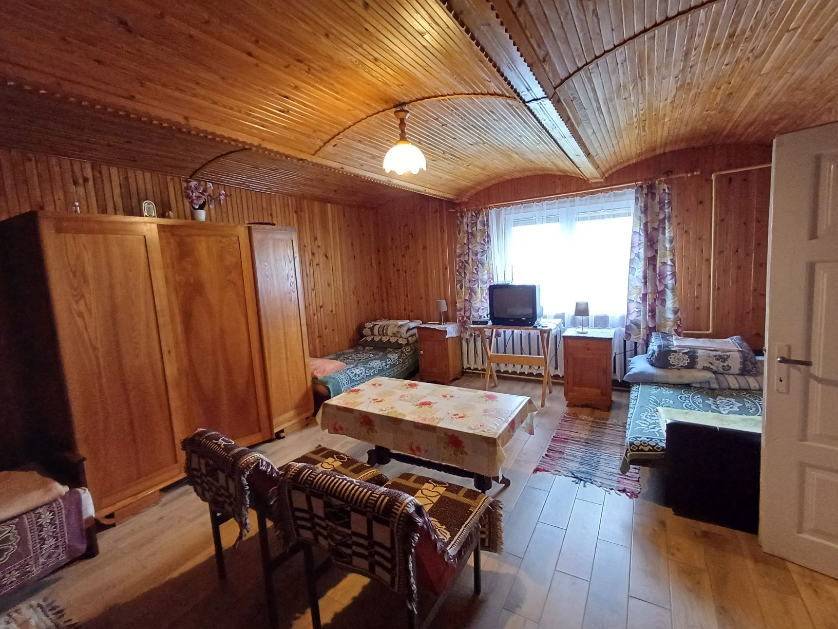 Domek drewniany. Agroturystyka.