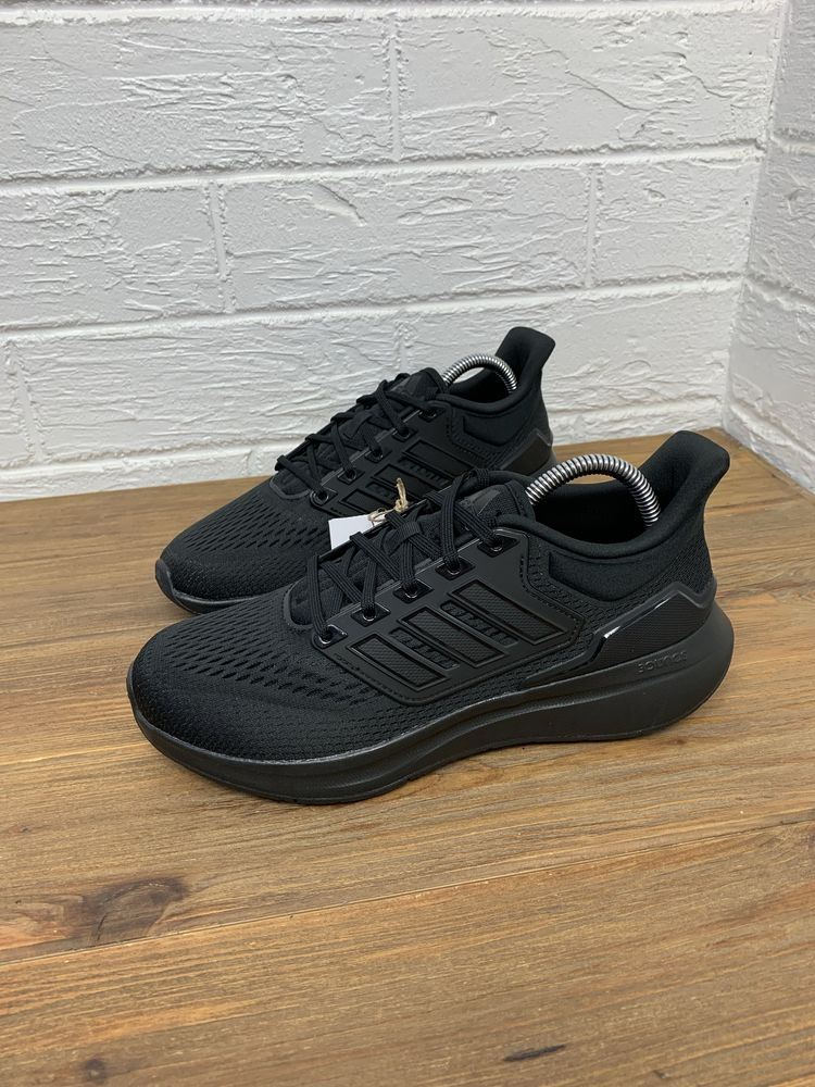 Чоловічі кросівки Adidas EQ21 оригінал нові в коробці чорні