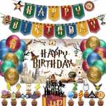 Oro Party Zestaw XL balonowych dekoracji urodzinowych Harry Potter
