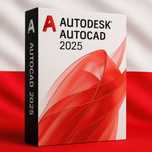 AutoCAD 2025 Oryginalny Klucz Licencja 3 Lata Wersja Polska