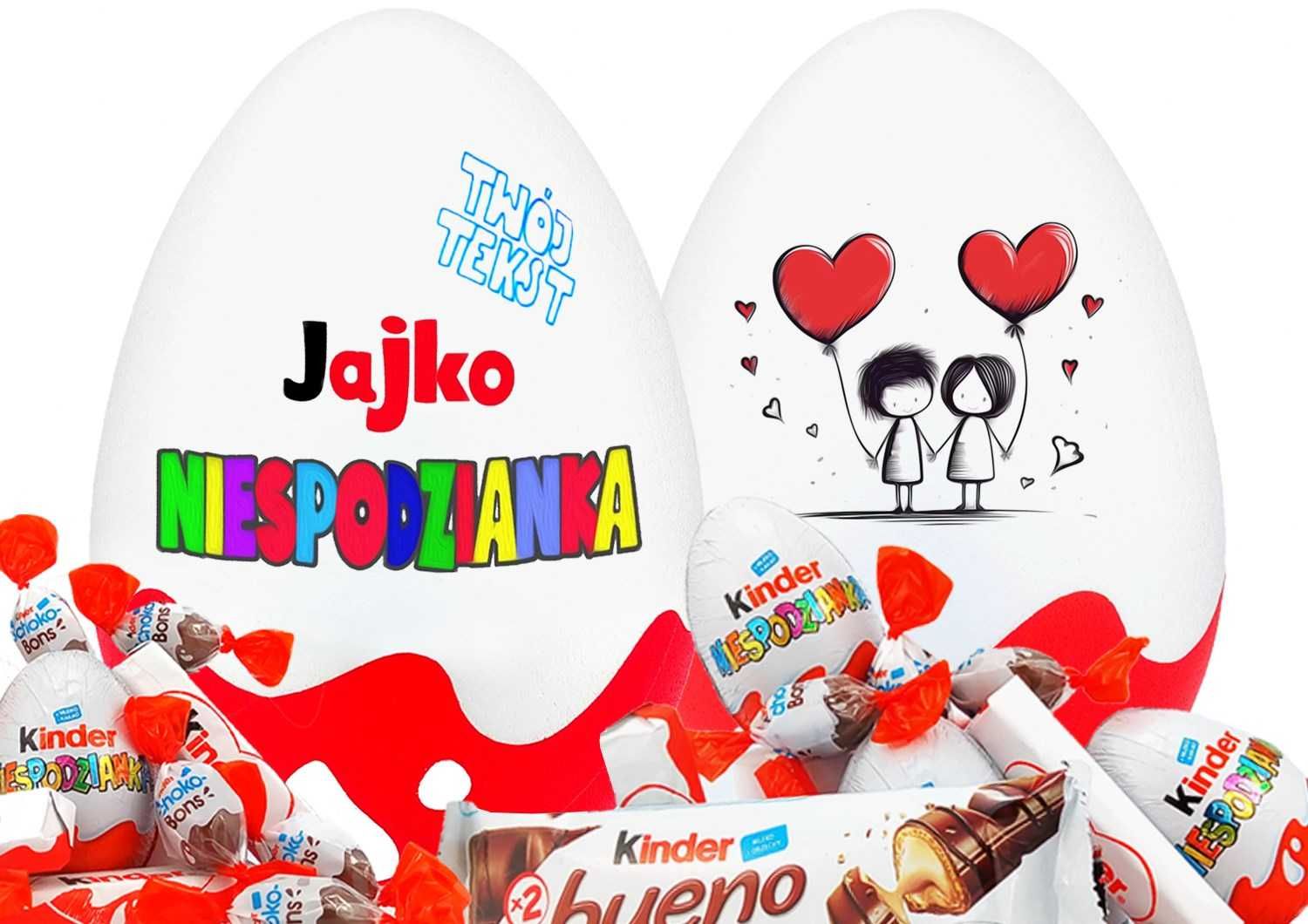 Prezent dla chłopaka Jajko Niespodzianka XXL dla chłopaka na urodziny