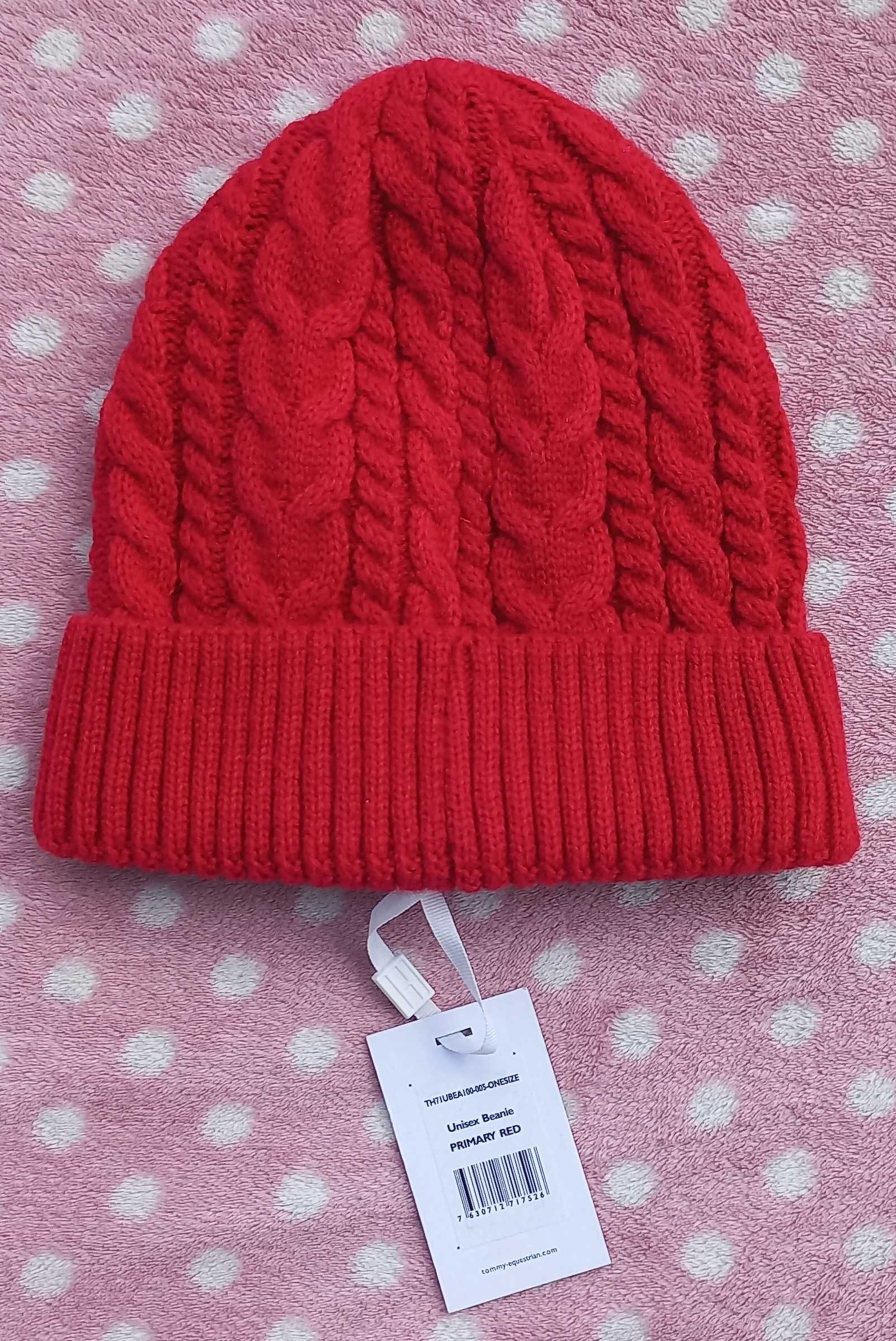 NOWA oryginalna czapka zimowa Tommy Hilfiger unisex