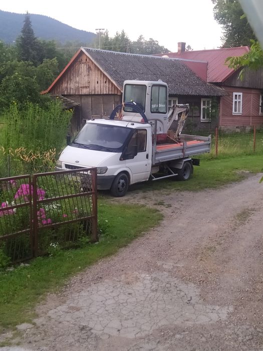 Prace ziemne   usługi koparkami wozidlo  ogrody  kostka brukowa