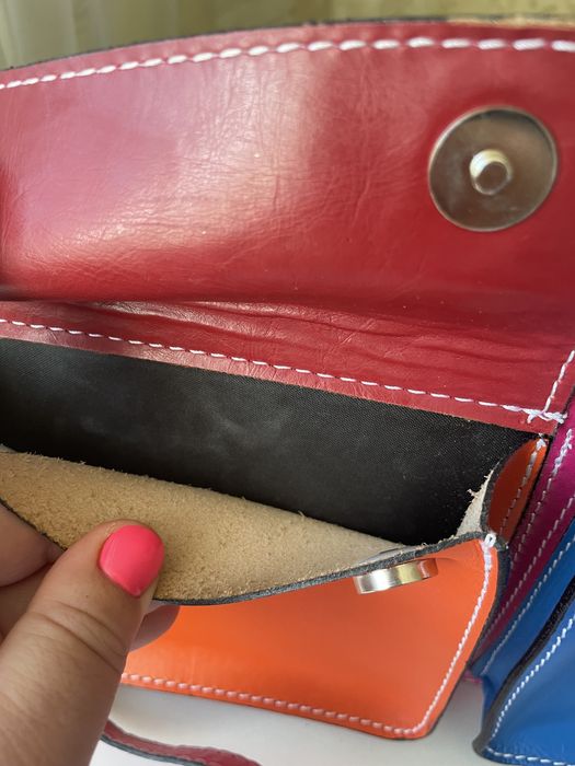 Італьянська сумка з натуральної шкіри