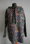 Bluza dresowa wzory matematyka czarna