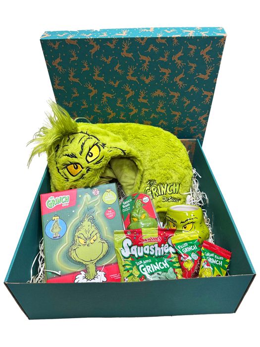 Грінч бокс новорічний подарунок grinch box