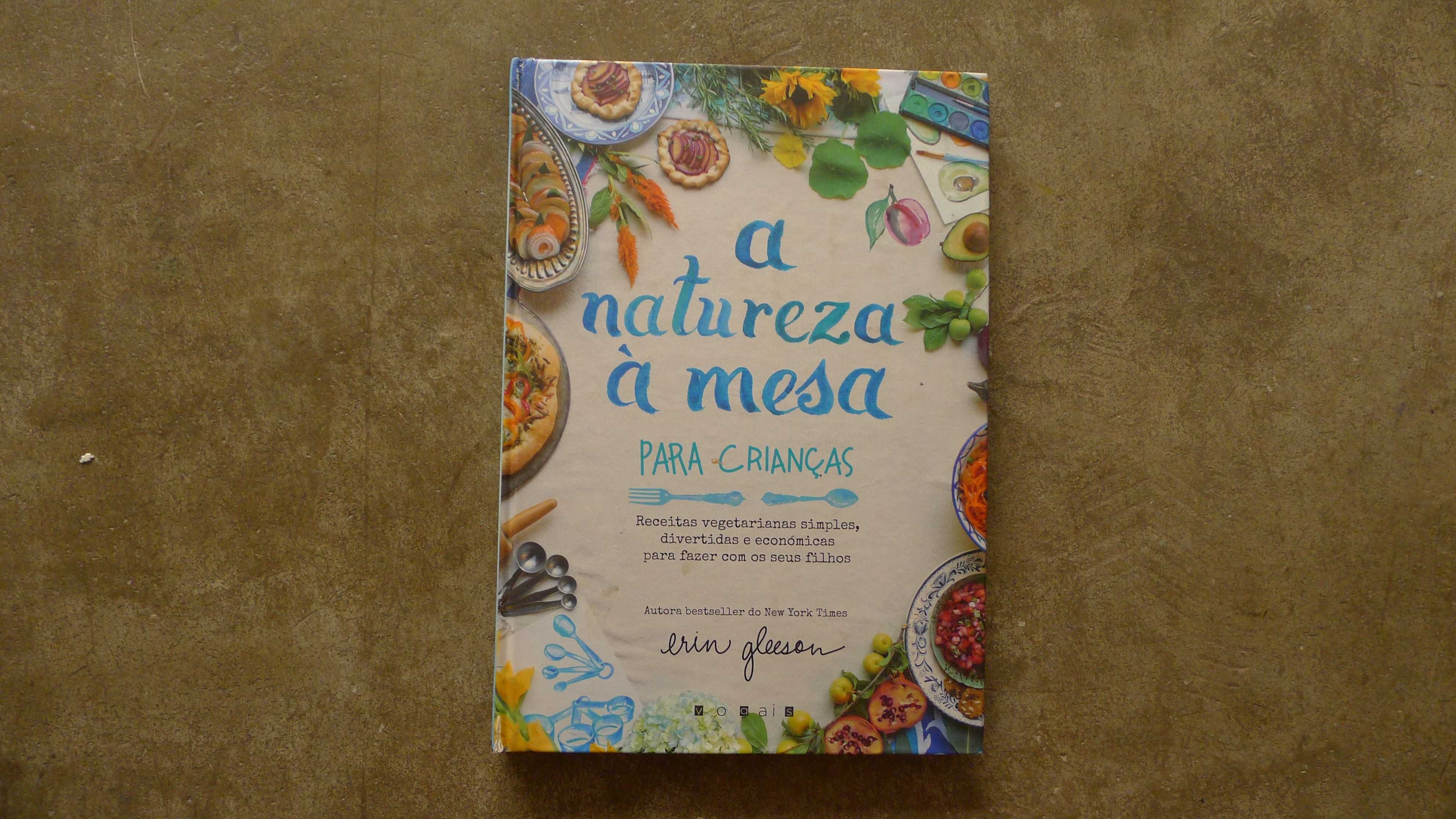 Livro de receitas vegetarianas "A Naturea à Mesa"